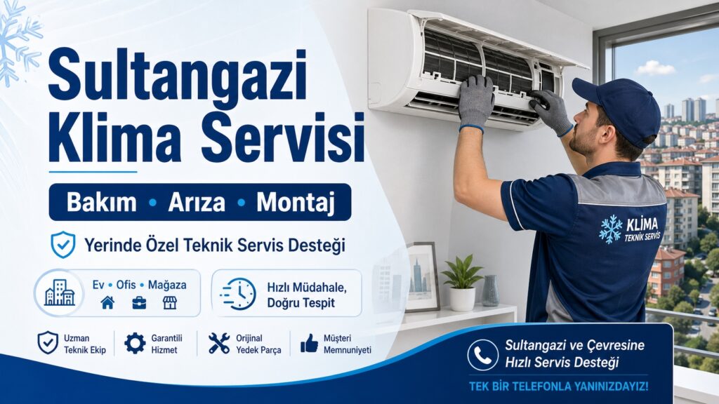Sultangazi Klima Servisi