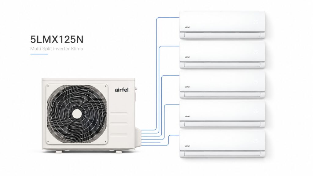 Multi Split Inverter Klima Dış Ünite 5LMX125N 42.000 BTU/h