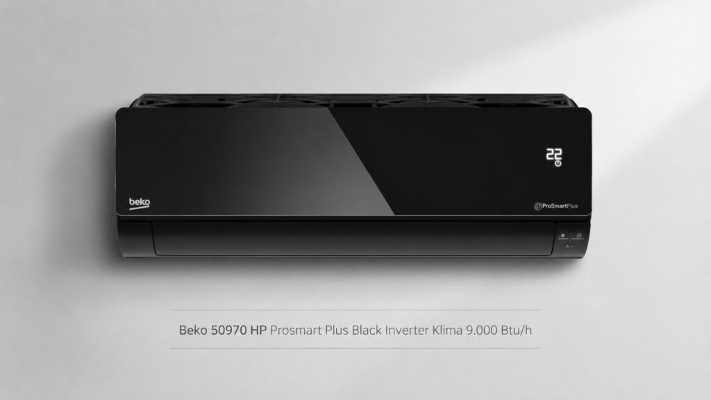 Beko 50970 HP Prosmart Plus Black Inverter Klima 9.000 Btu/h