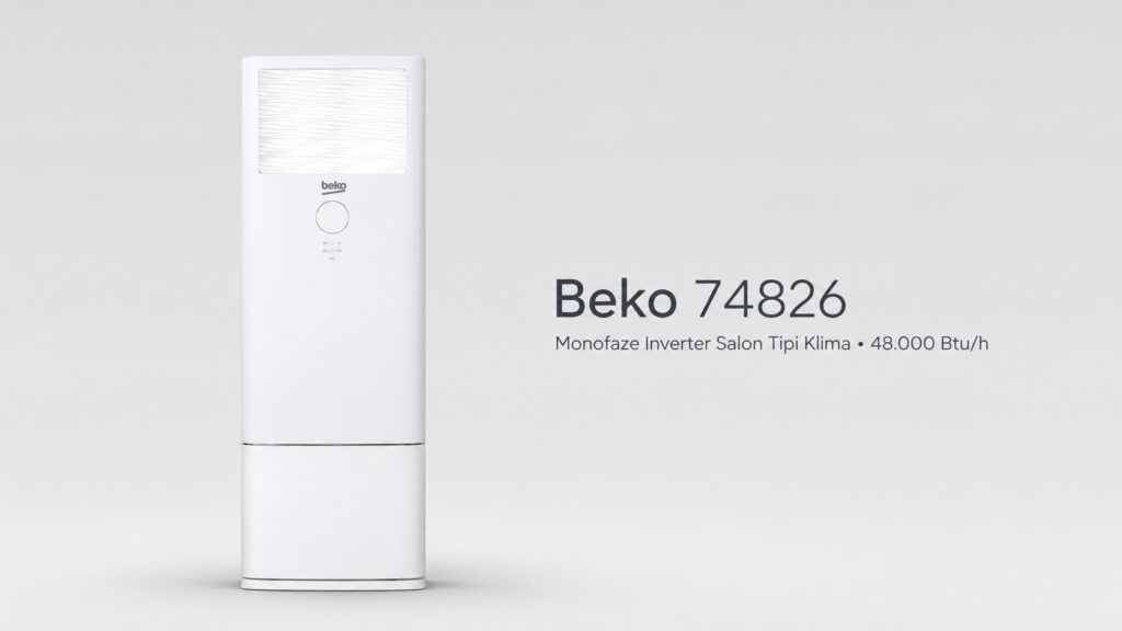 Beko 74826 Monofaze Inverter Salon Tipi Klima 48.000 Btu/h